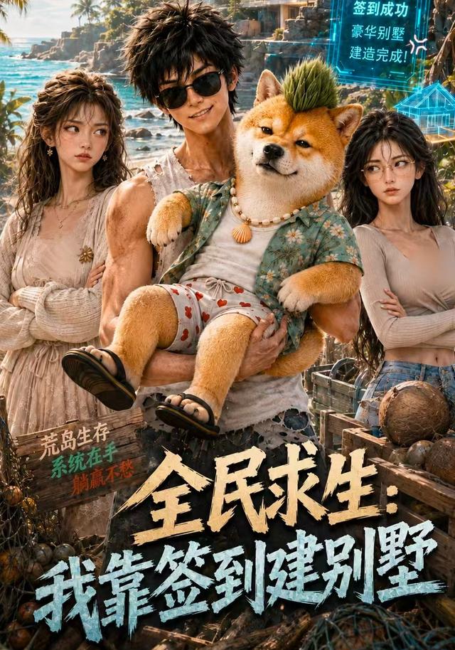 全民求生：我靠签到建别墅(全集)